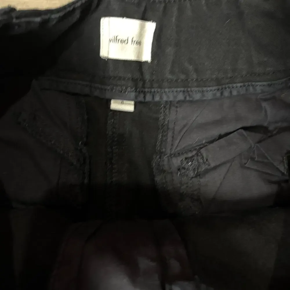 Aritzia Wilfred Free Picture Cargo Pants Black Noir Size 0(24) - Picture 5 of 5
